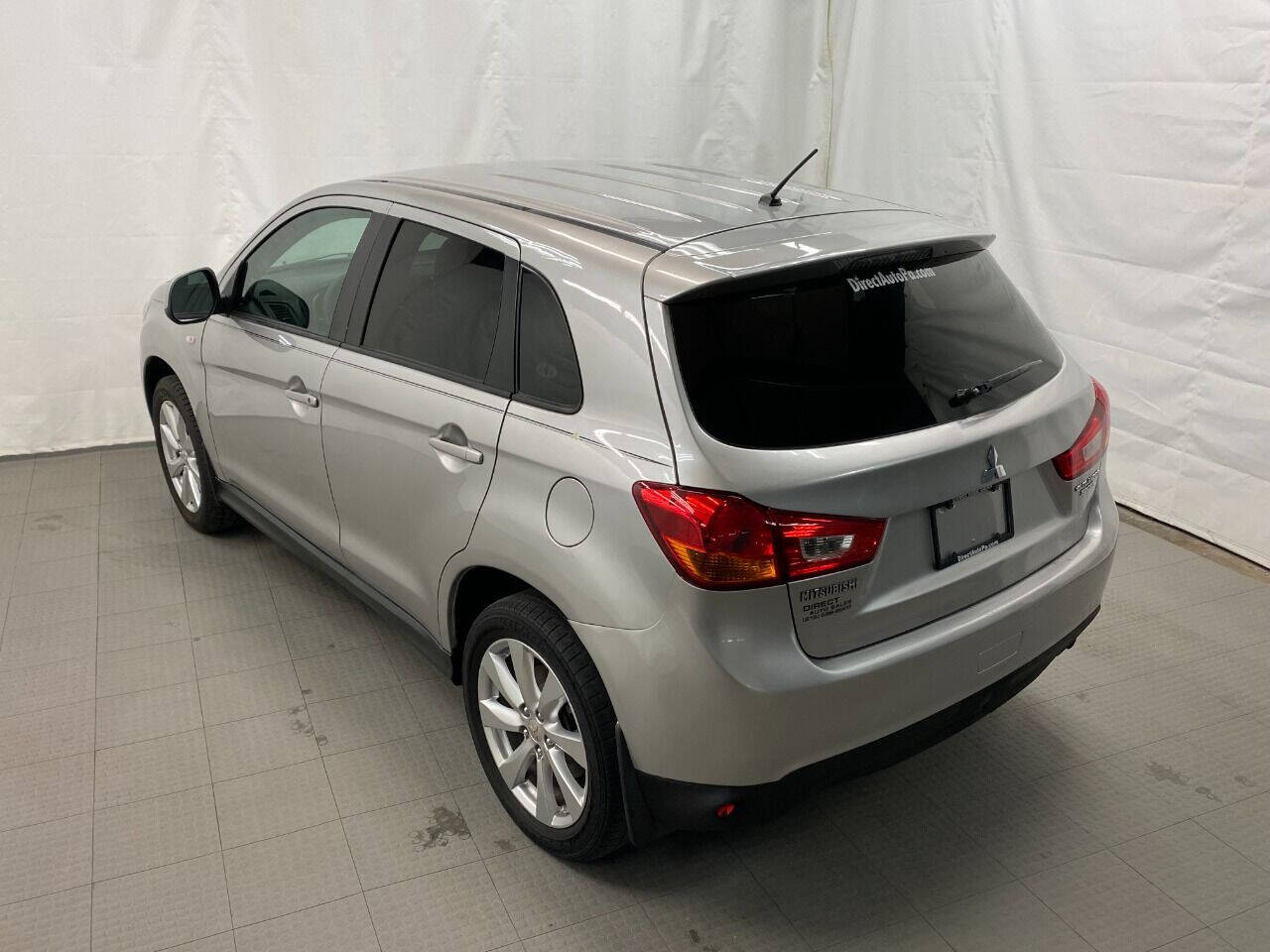 2015 Mitsubishi Outlander Sport ES 4dr Crossover CVT - Silver exterior view 7