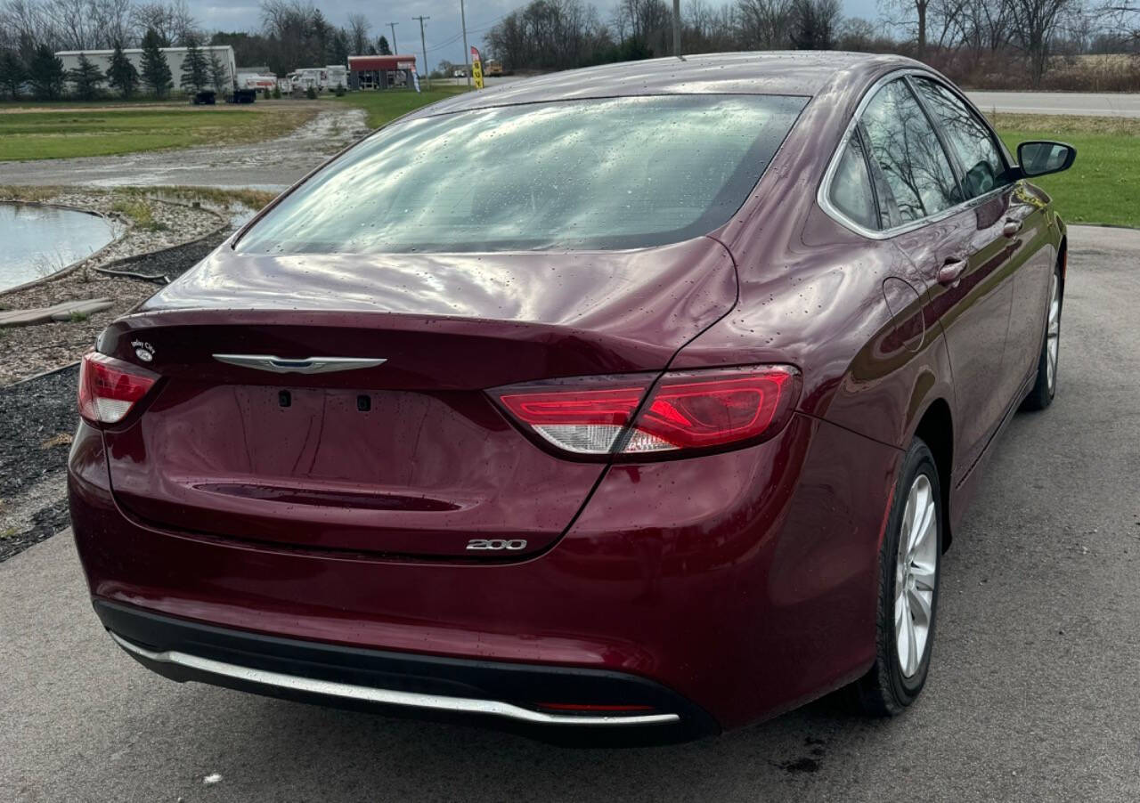 2015 Chrysler 200 for sale at Monster Auto Group in Clio, MI