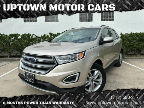 2018 Ford Edge for sale at UPTOWN MOTOR CARS in Houston TX