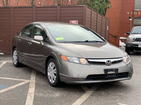 2008 Honda Civic for sale at KG MOTORS in West Newton MA