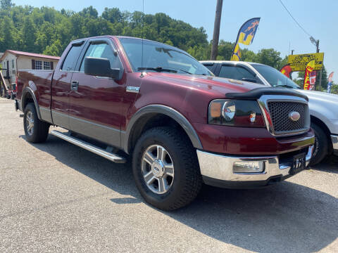 2005 Ford F-150 for sale at WINNERS CIRCLE AUTO EXCHANGE in Ashland KY