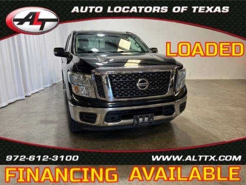 2017 Nissan Titan for sale at AUTO LOCATORS OF TEXAS in Plano TX