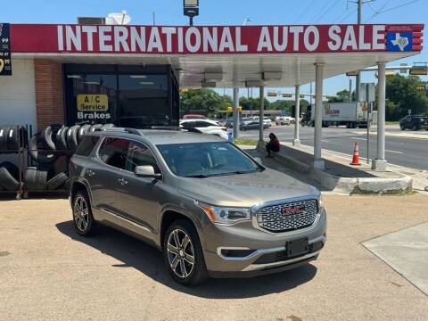 2019 GMC Acadia for sale at International Auto Sales in Garland TX