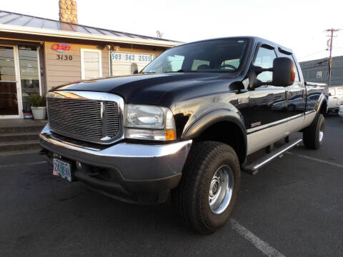 2004 Ford F-350 Super Duty for sale at WEST COAST CAR SALES in Salem OR