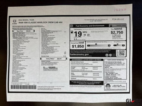 2015 RAM 1500 Outdoorsman