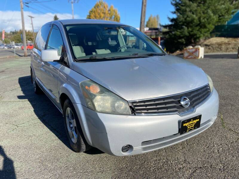 2007 Nissan Quest for sale at Bright Star Motors in Tacoma WA