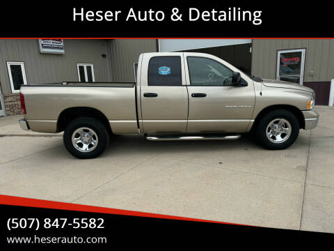 2003 Dodge Ram 1500 for sale at Heser Auto & Detailing in Jackson MN