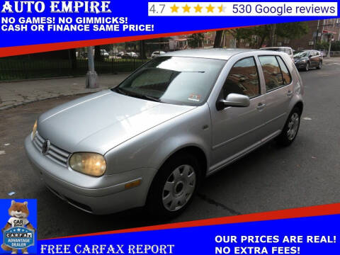 2003 Volkswagen Golf for sale at Auto Empire in Brooklyn NY