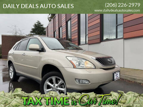 2008 Lexus RX 350 for sale at DAILY DEALS AUTO SALES in Seattle WA