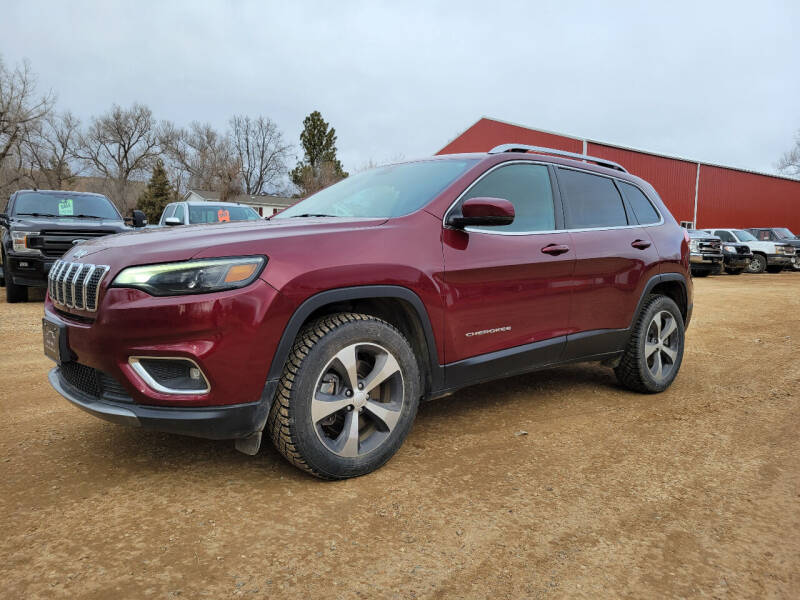 2019 Jeep Cherokee for sale at A & B Auto Sales in Ekalaka MT