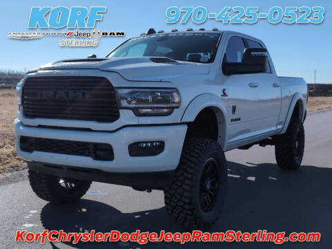 2024 RAM 3500 for sale at Tony Peckham @ Korf Motors in Sterling CO