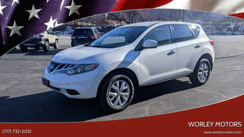 2012 Nissan Murano for sale at Worley Motors in Enola PA