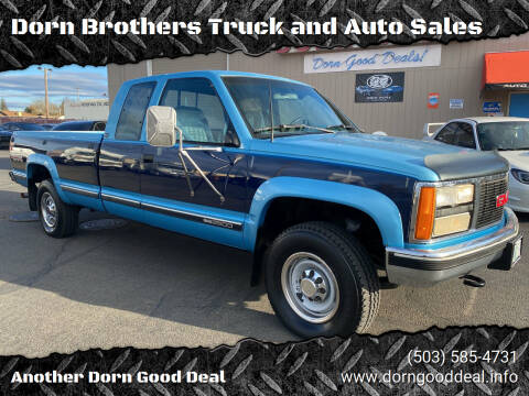 1993 GMC Sierra 2500 for sale at Dorn Brothers Truck and Auto Sales in Salem OR