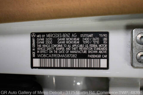 1991 Mercedes-Benz 560-Class 560 SEL