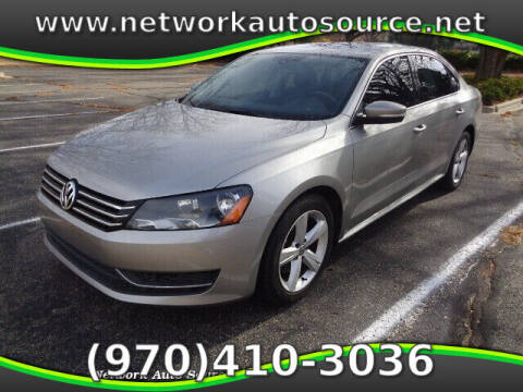 2013 Volkswagen Passat for sale at Network Auto Source in Loveland CO