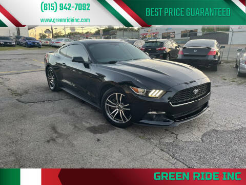 2016 Ford Mustang for sale at Green Ride Inc in Nashville TN