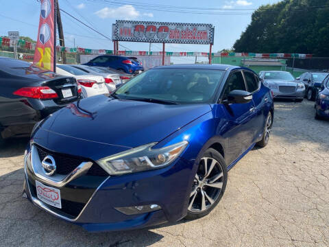 2016 Nissan Maxima for sale at GCC AUTO SALES 2 in Gainesville GA