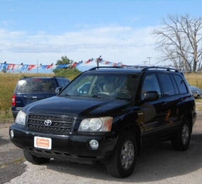 2002 Toyota Highlander for sale at High Plaines Auto Brokers LLC in Peyton CO
