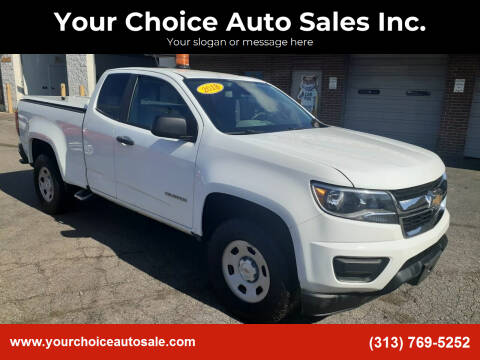 2018 Chevrolet Colorado for sale at Your Choice Auto Sales Inc. in Dearborn MI