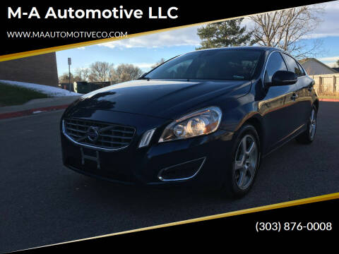 2012 Volvo S60 for sale at M-A Automotive LLC in Aurora CO
