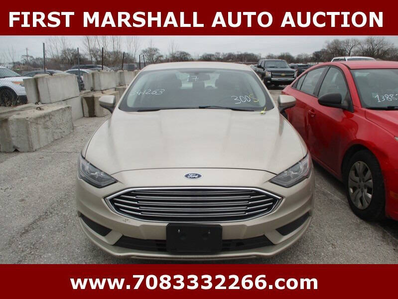 2017 Ford Fusion for sale at First Marshall Auto Auction in Harvey IL