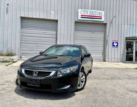 2010 Honda Accord for sale at CTN MOTORS in Houston TX