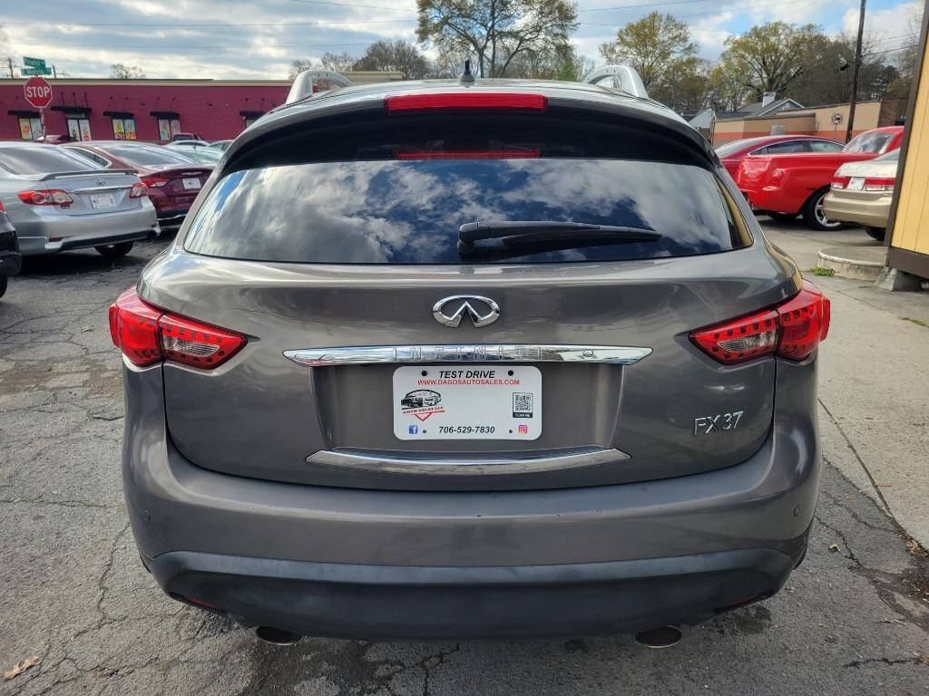 2013 INFINITI FX37 for sale at DAGO'S AUTO SALES LLC in Dalton, GA