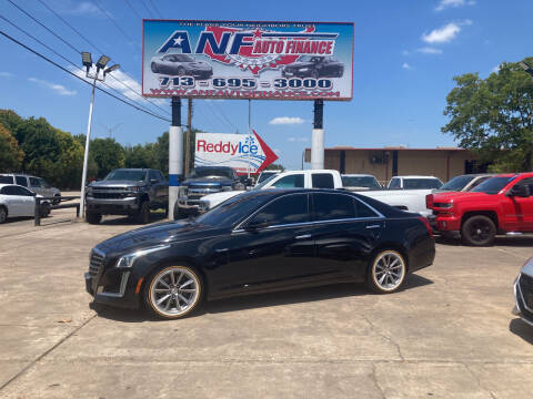 2017 Cadillac CTS for sale at ANF AUTO FINANCE in Houston TX