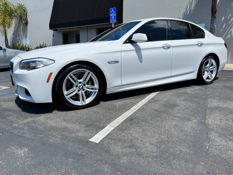 2013 BMW 5 Series for sale at MANGIONE MOTORS ORANGE COUNTY in Costa Mesa CA