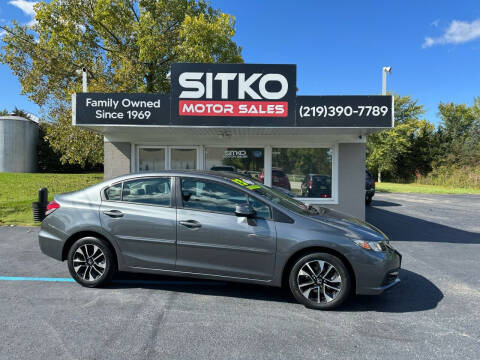 2013 Honda Civic for sale at SITKO MOTOR SALES INC in Cedar Lake IN