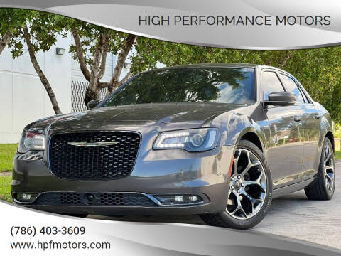2018 Chrysler 300 for sale at HIGH PERFORMANCE MOTORS in Hollywood FL