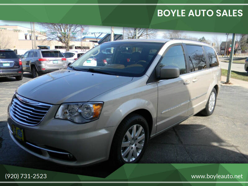 2013 Chrysler Town and Country for sale at Boyle Auto Sales in Appleton WI