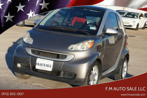 2010 Smart fortwo for sale at F.M Auto Sale LLC in Dallas TX