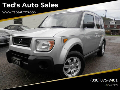 2006 Honda Element for sale at Ted's Auto Sales in Louisville OH