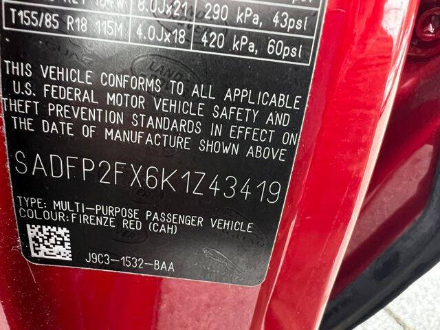 2019 Jaguar E-PACE P250 SE