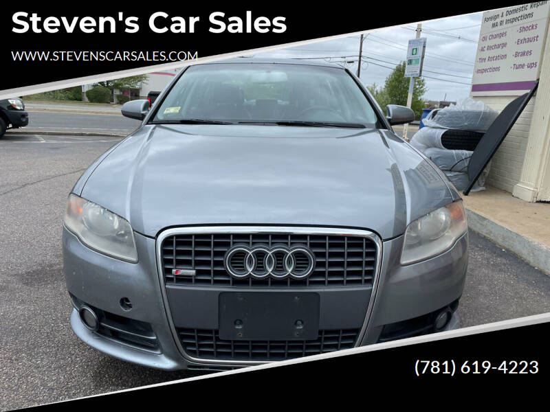2008 Audi A4 for sale at Steven's Car Sales in Seekonk MA