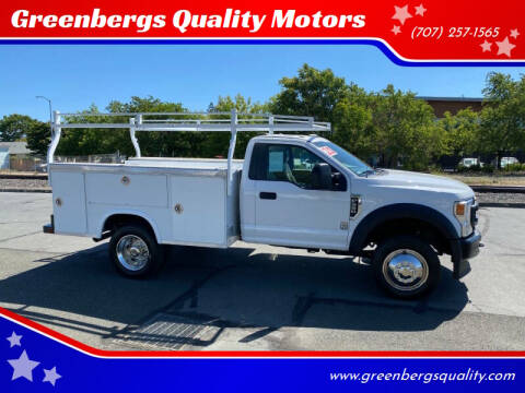 2020 Ford F-550 Super Duty for sale at Greenbergs Quality Motors in Napa CA