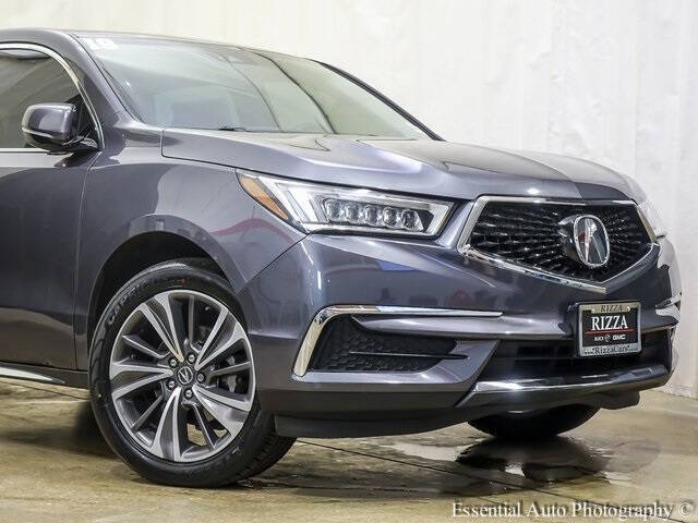 Used 2019 Acura MDX Technology Package with VIN 5J8YD4H55KL033514 for sale in Tinley Park, IL