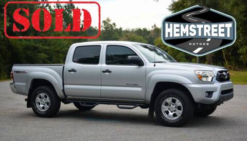 2013 Toyota Tacoma for sale at Hemstreet Motors in Warner Robins GA