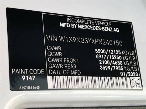 2023 Mercedes-Benz Sprinter 4500