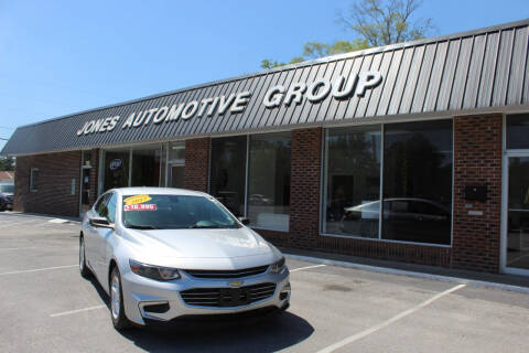 2017 Chevrolet Malibu for sale at Jones Automotive Group in Jacksonville NC