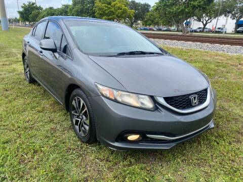 2012 Honda Civic for sale at UNITED AUTO BROKERS in Hollywood FL