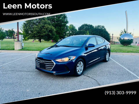 2017 Hyundai Elantra for sale at Leen Motors in Merriam KS