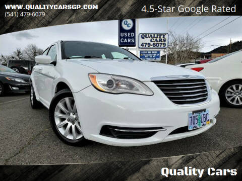 2012 Chrysler 200 for sale at Quality Cars in Grants Pass OR