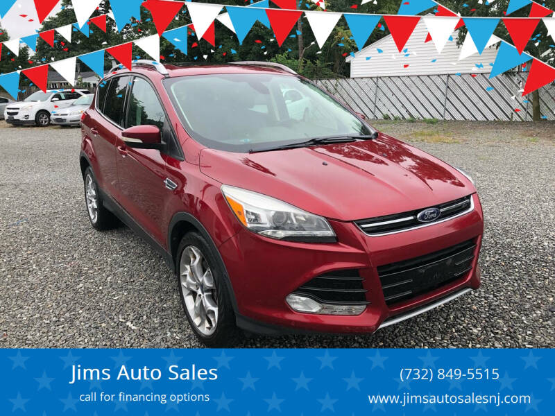 2014 Ford Escape for sale at Jims Auto Sales in Lakehurst NJ