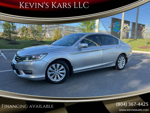 2013 Honda Accord for sale at Kevin's Kars LLC in Richmond VA