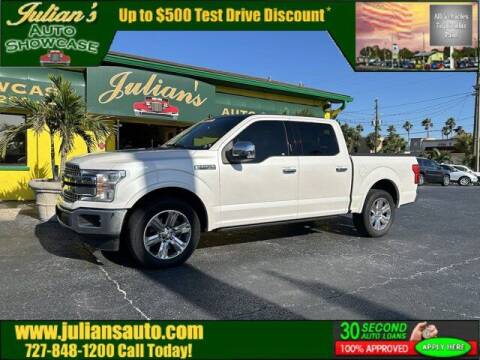 2018 Ford F-150 for sale at Julians Auto Showcase in New Port Richey FL