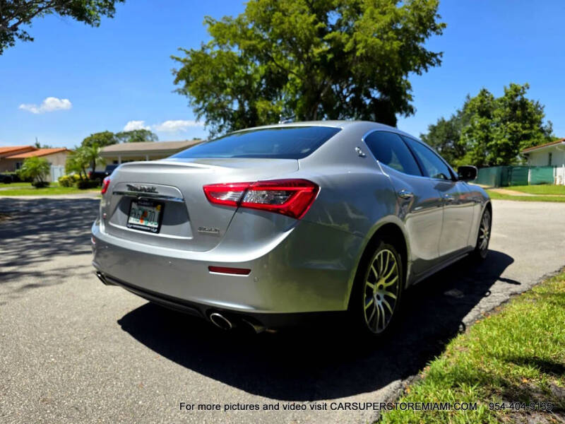 2014 Maserati Ghibli S Q4