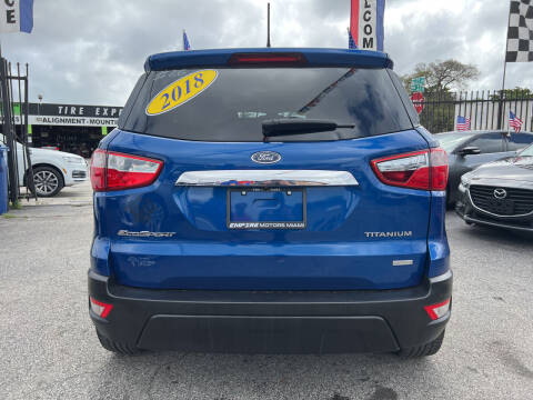 2018 Ford EcoSport Titanium