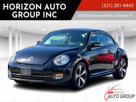 2012 Volkswagen Beetle for sale at HORIZON AUTO GROUP INC in Orlando FL